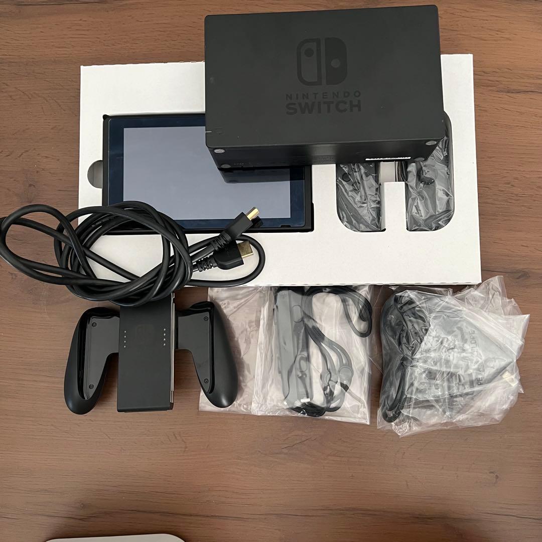 【美品】Nintendo Switch 本体 グレー Joy-Con付き