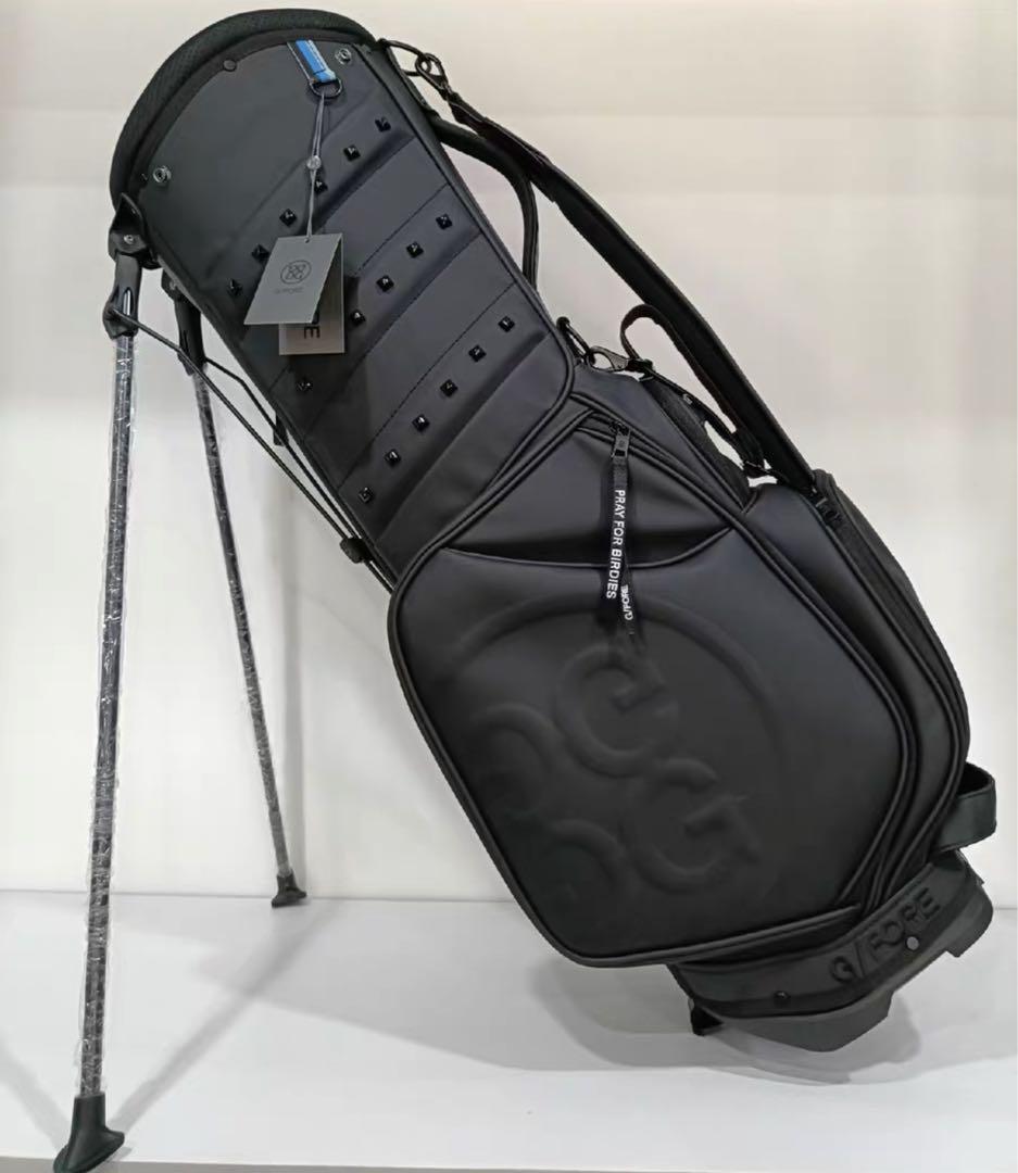 【即発送】G/FORE ジーフォア キャディバッグ スタンド型 ブラック男女兼用