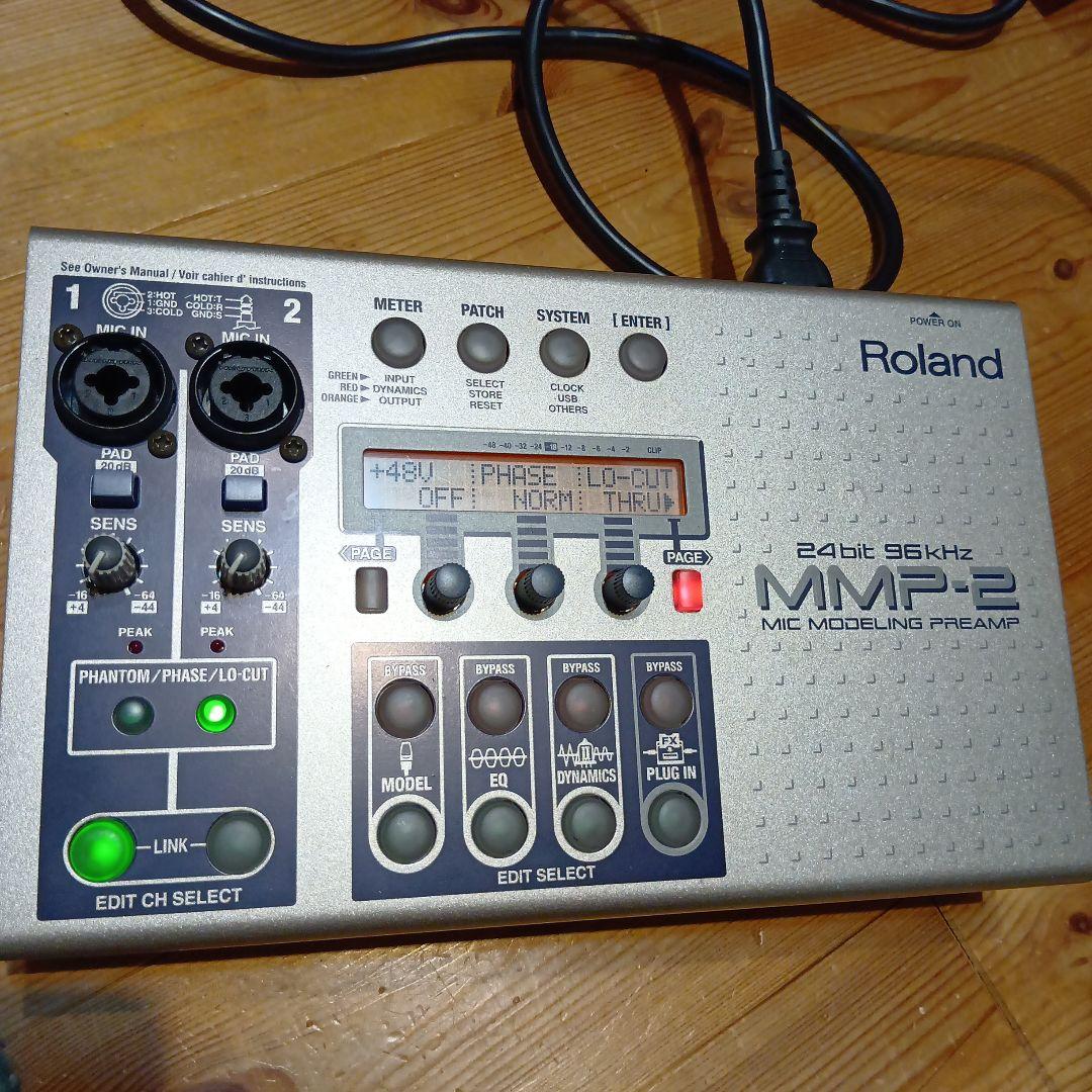 Roland MMP-2 マイクモデリングプリアンプ　取説付