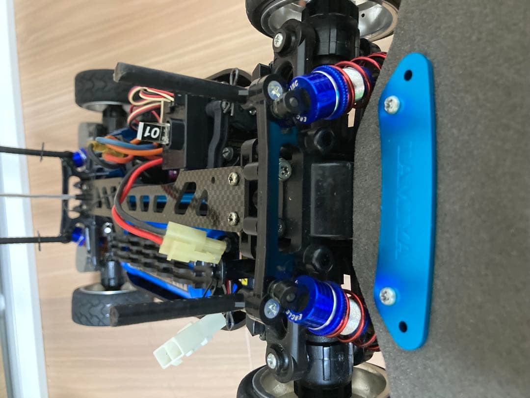 タミヤ　1/10 ラジコン　TT-01　ドリフト　改造多数　ベンツ