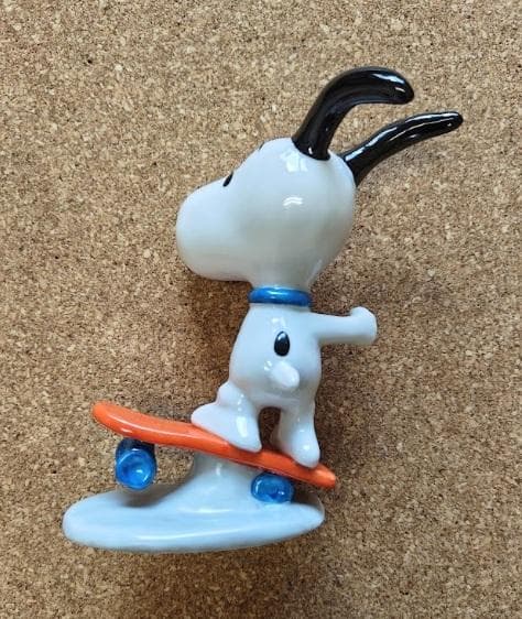 スヌーピー スケボー フイギュア ヴィンテージ 置物 FLAMBRO社製
