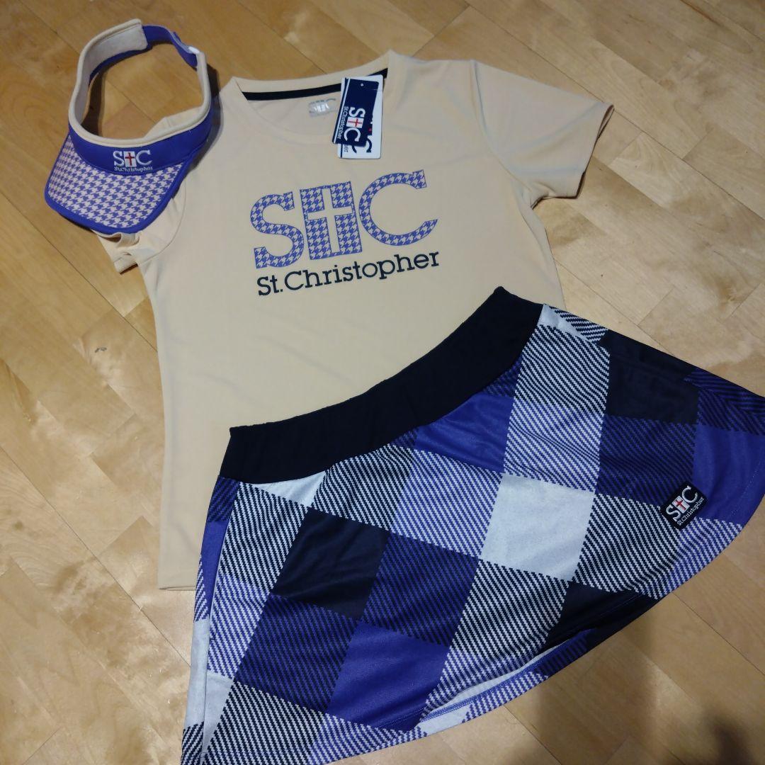 st. Christopherウエア上下 ➕️バイザー　未使用含