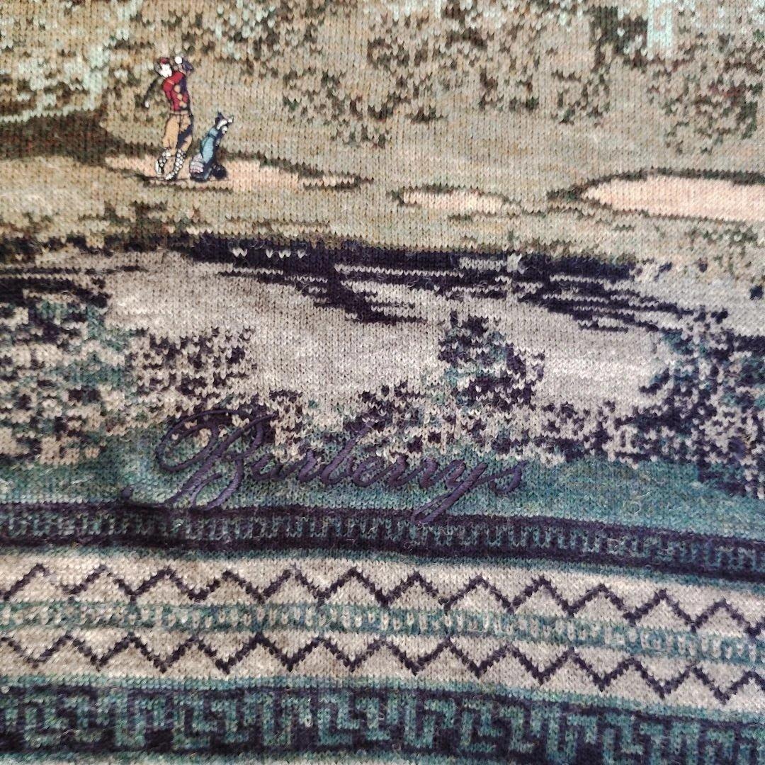 メンズバーバリー 長袖セーター