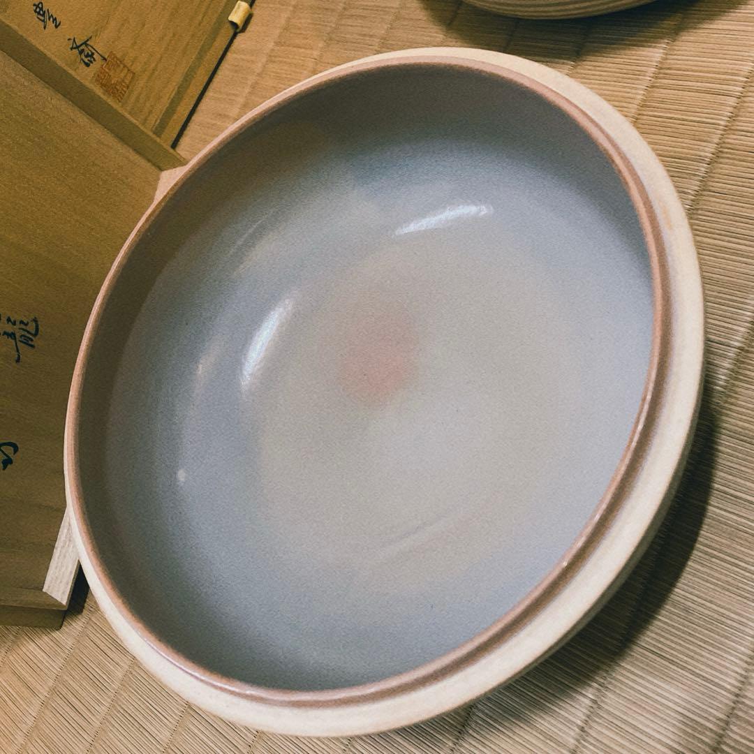 表千家　十二代家元　尋牛斎書付　久田宗也　朝日焼　糸目食籠　遠州七窯　朝日豊斎作