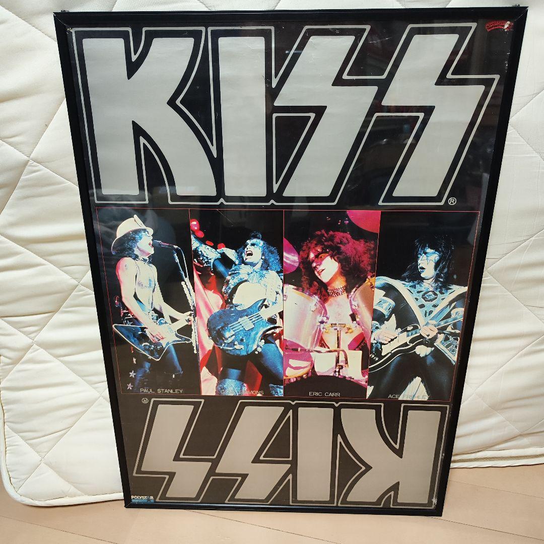 激レア!KISS 1980　ポスター♪当時物　非売品※※※ジャンク※※※