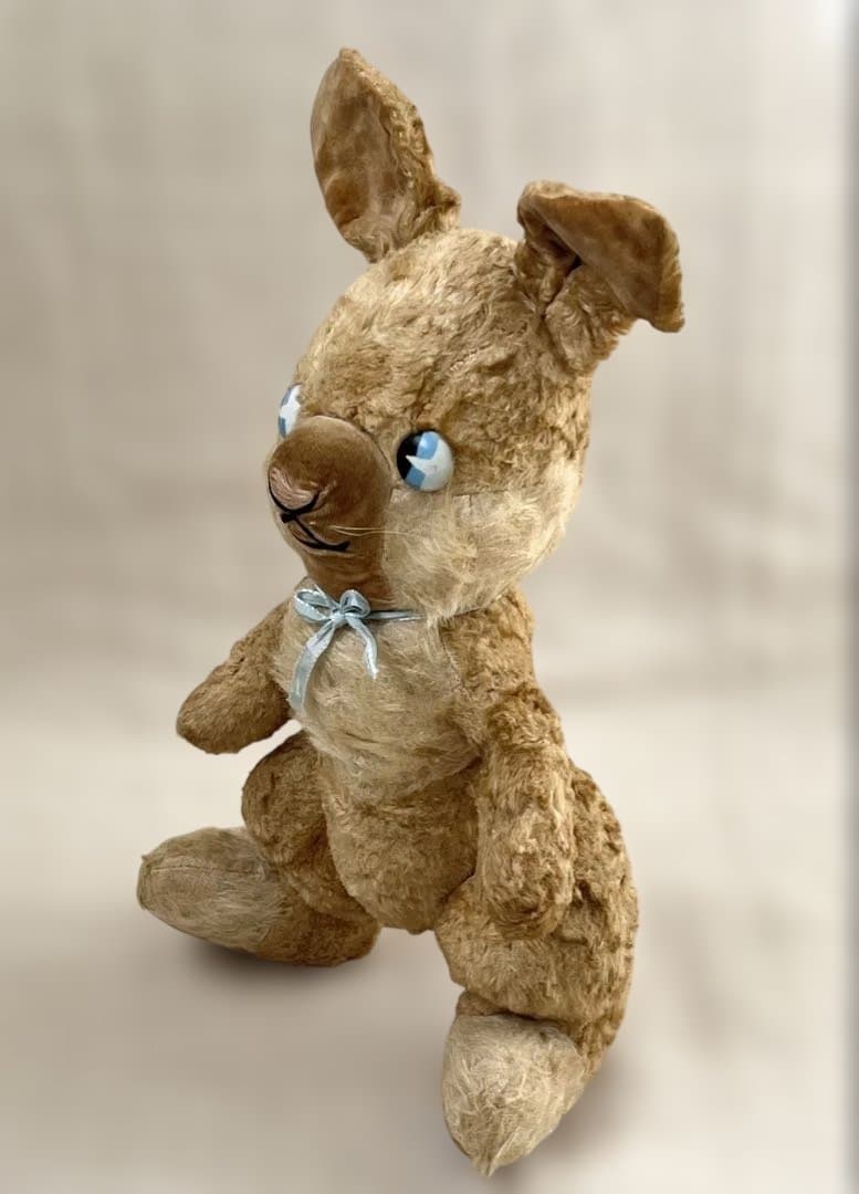 アンティークヴィンテージ英国製うさぎバニーぬいぐるみテディベア ドール