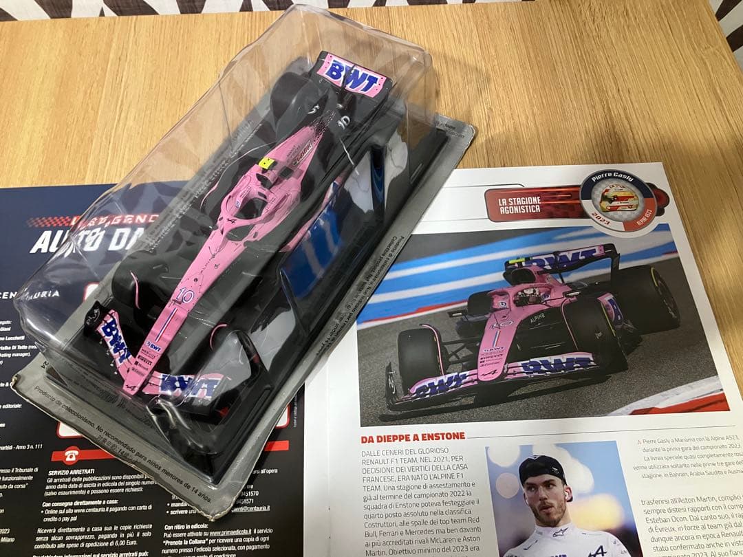 ラスト1台　日本未発売　ビッグスケールF1コレクション　ALPINE A523