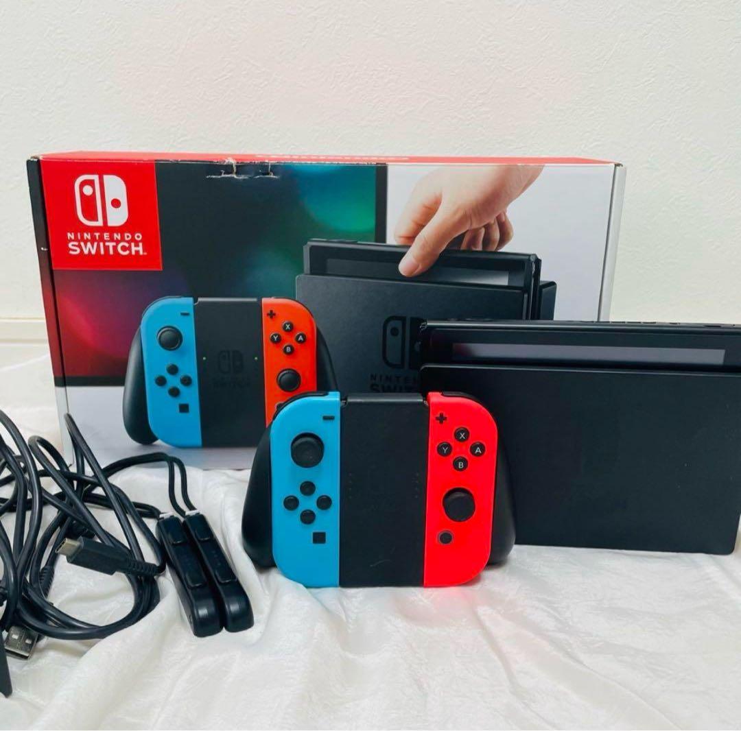 Nintendo Switch 本体 青/赤 Joy-Con付き　ゼルダの伝説