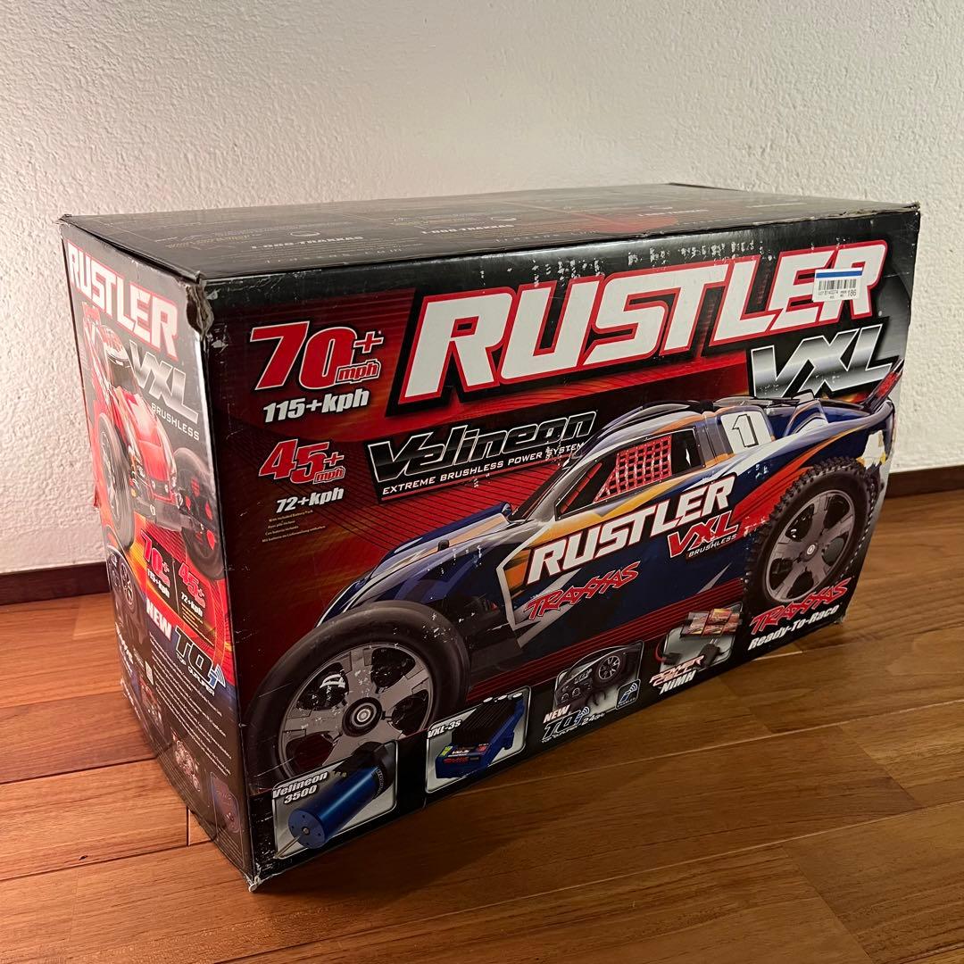 Traxxas RUSTLER VXL RCカー 部品多数