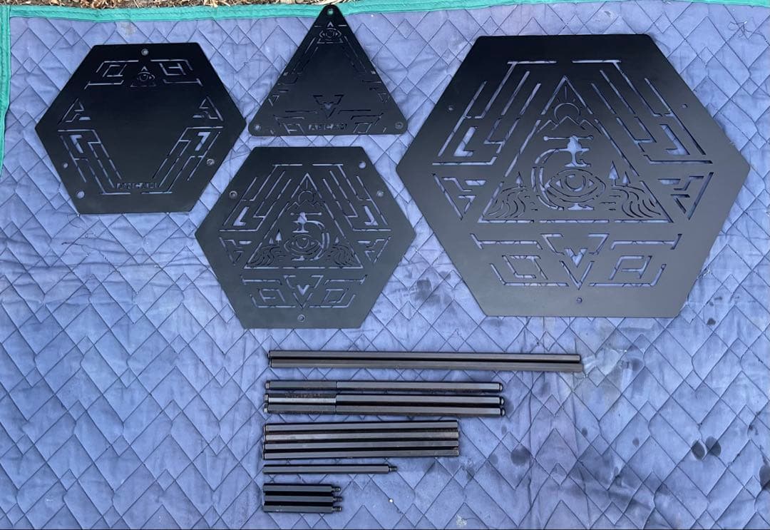 デバイスワークス　ANCAM メタヘキテ　フルセット　焚き火台　セール