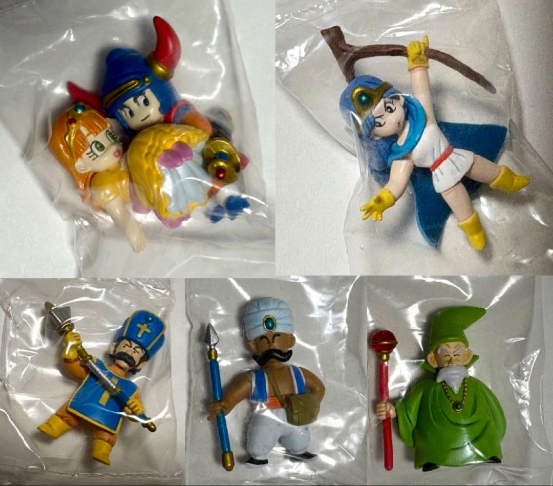 【激レア新品】ドラゴンクエスト キャラクターフィギュアコレクション 5体