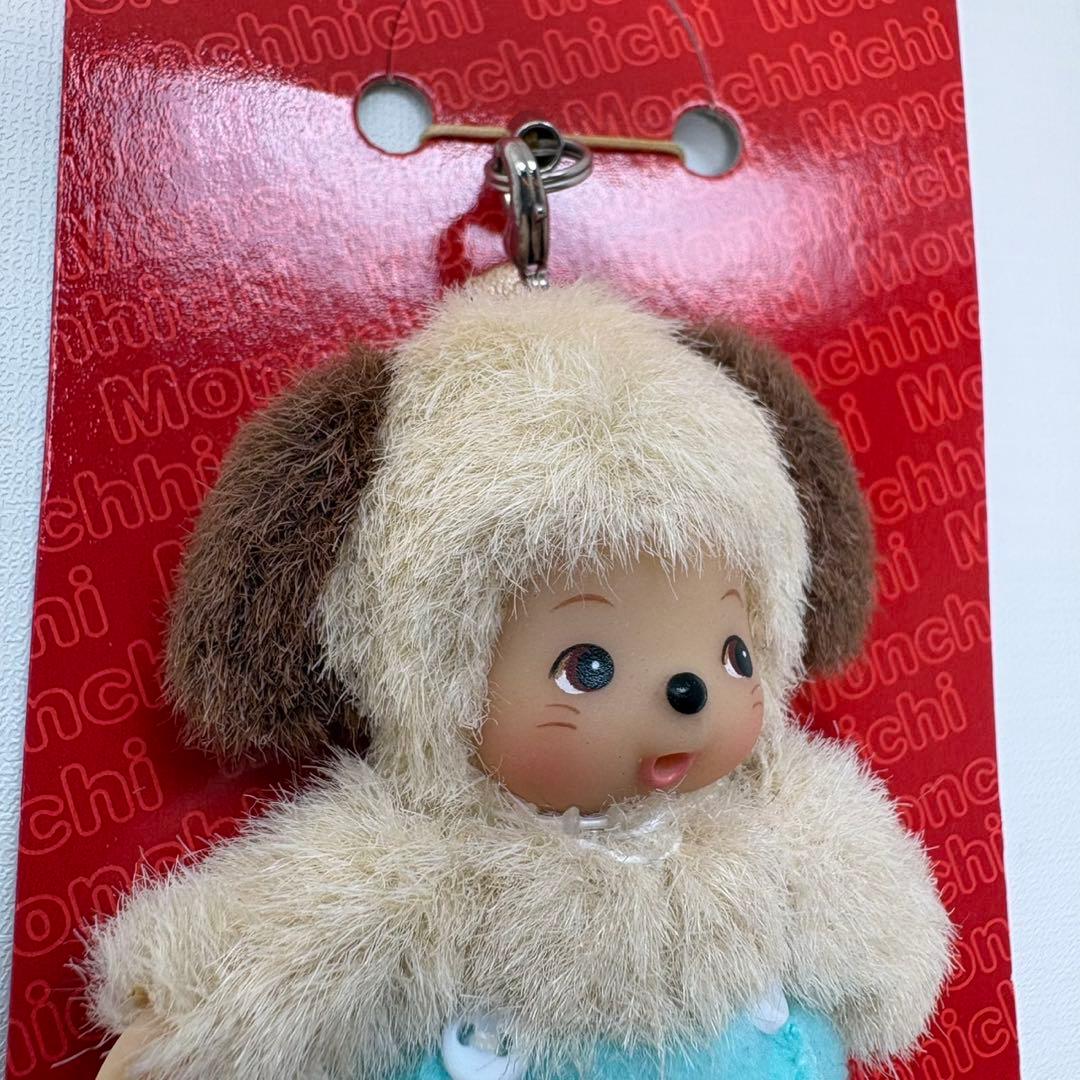 新品 EU限定 ベビチッチ イヌ キーホルダー monchhichi 2260