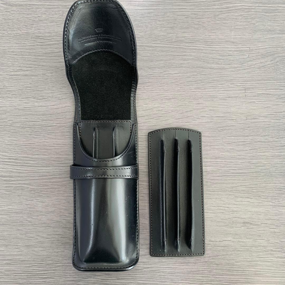 ワイルドスワンズ ペンケース PEEK-A-BOO3 サドルプルアップレザー