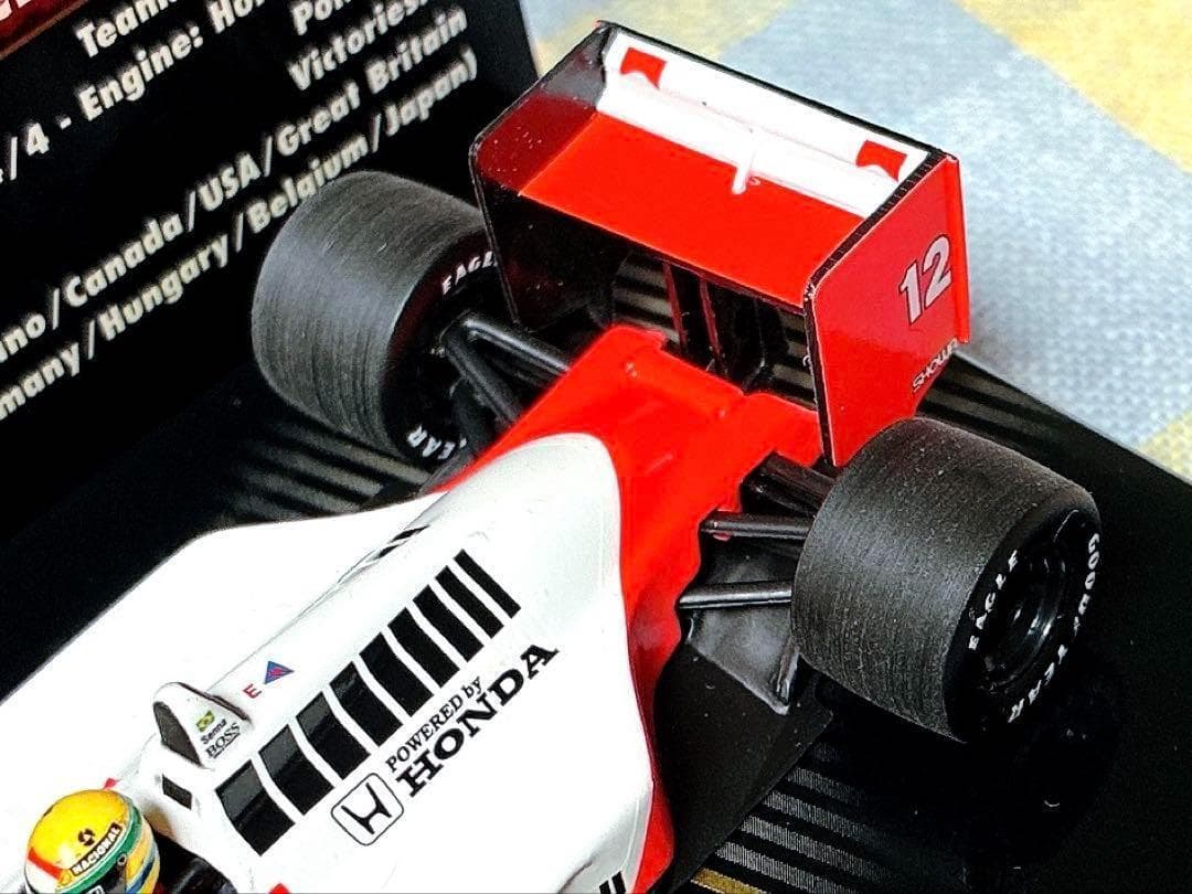 ミニチャンプス WC 1/43 マクラーレン・ホンダ MP4/4 A. セナ