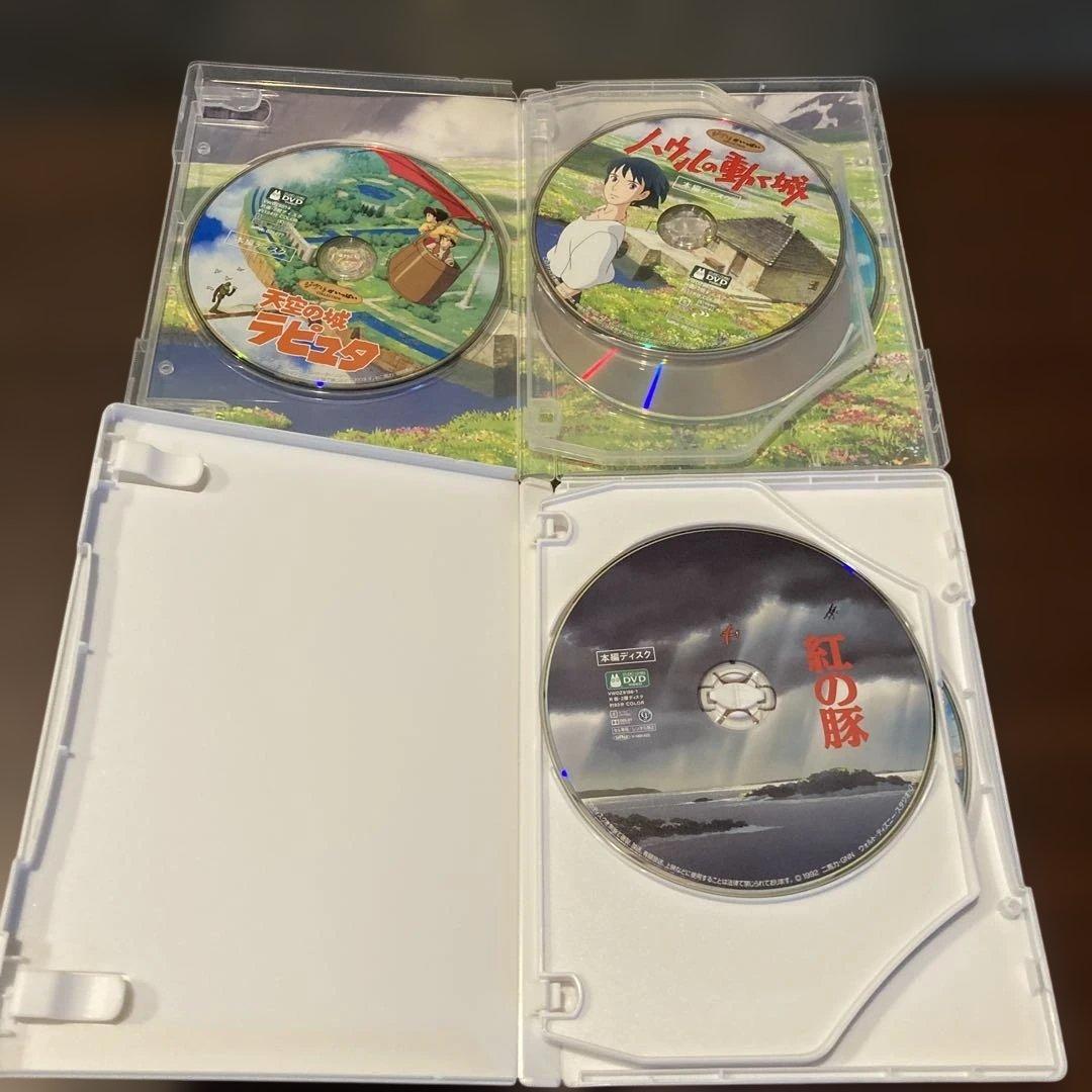 ジブリDVD11枚　本編ディスク10枚ともののけ姫8ヶ国語版合計11枚(199)