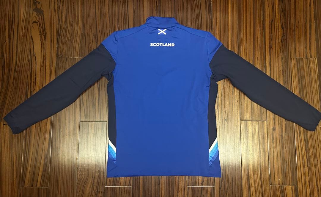 マクロン　ラグビー　スコットランド代表　ウォームアップジャケット　L