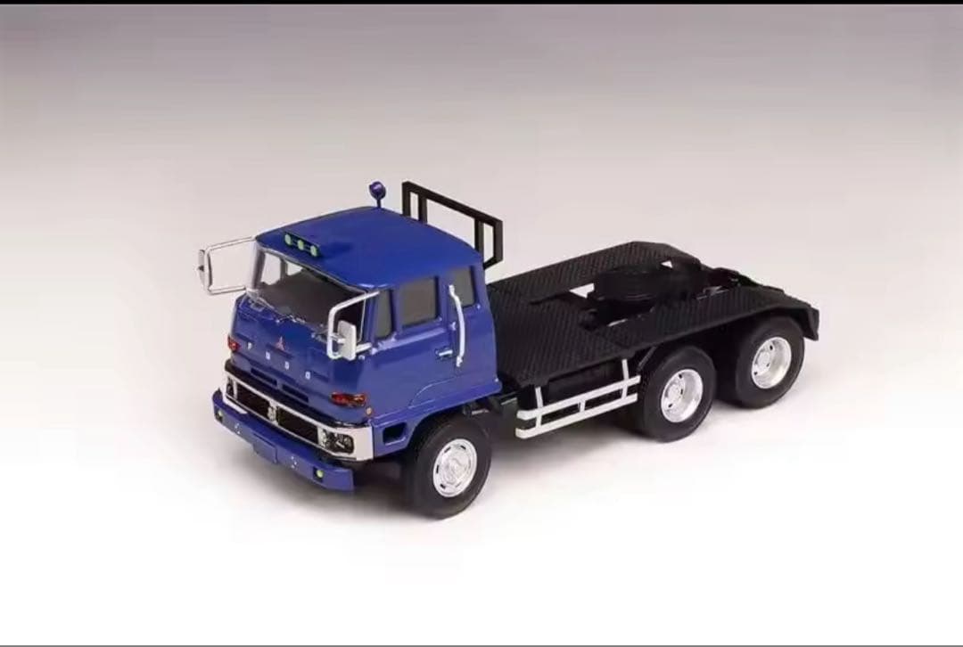 DD-MODELS 1/64 三菱ふそう 積載車トラック カーキャリア ブルー