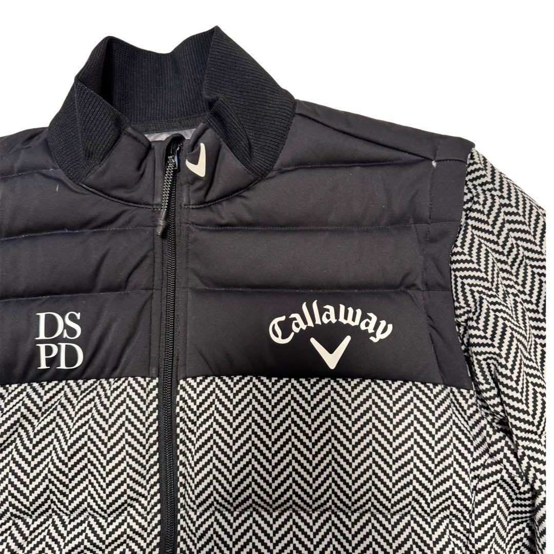 美品　Callaway 2WAYダウンジャケットゴルフウェアダウンジャケットXL