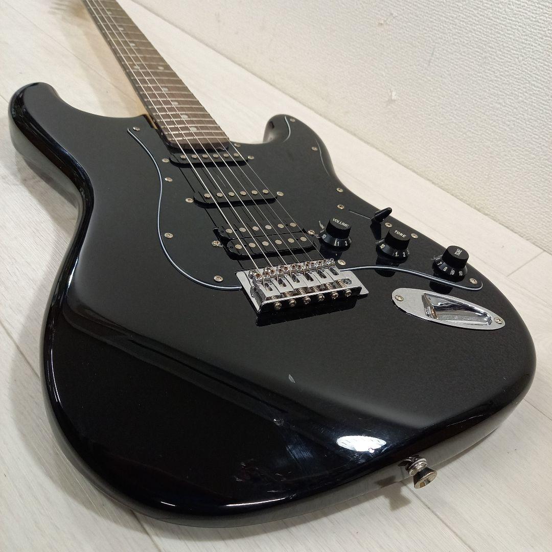 メンテナンス済み☆SELVA ストラトキャスター ブラック 黒 SSH セルバ