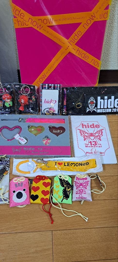 hideグッズ