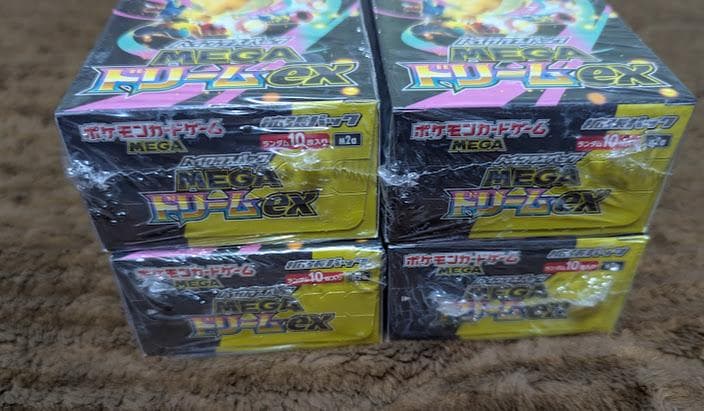 【シュリンク付き】MEGAドリームex　4BOX