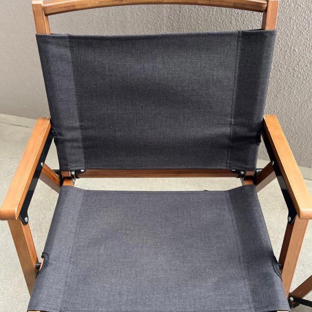 BUNDOK(バンドック) ロースタイル チェア ブラック　2個セット