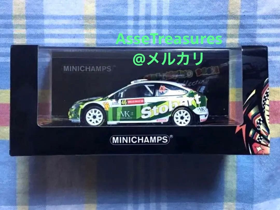 ミニチャンプス 1/43 バレンティーノ・ロッシ WRC 世界1008個限定