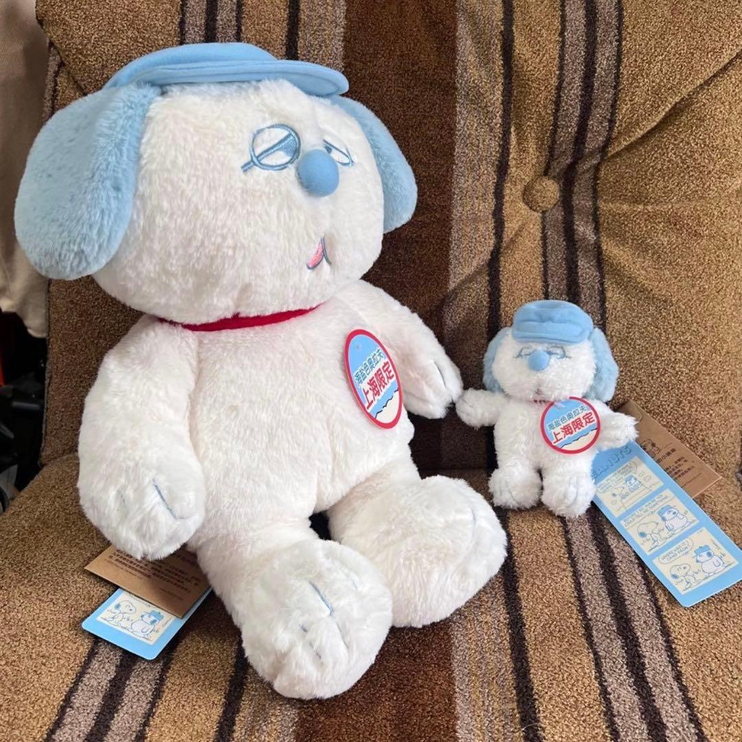 上海限定 スヌーピー オラフ ぬいぐるみ　セツド 2点 （バラ売り不可）