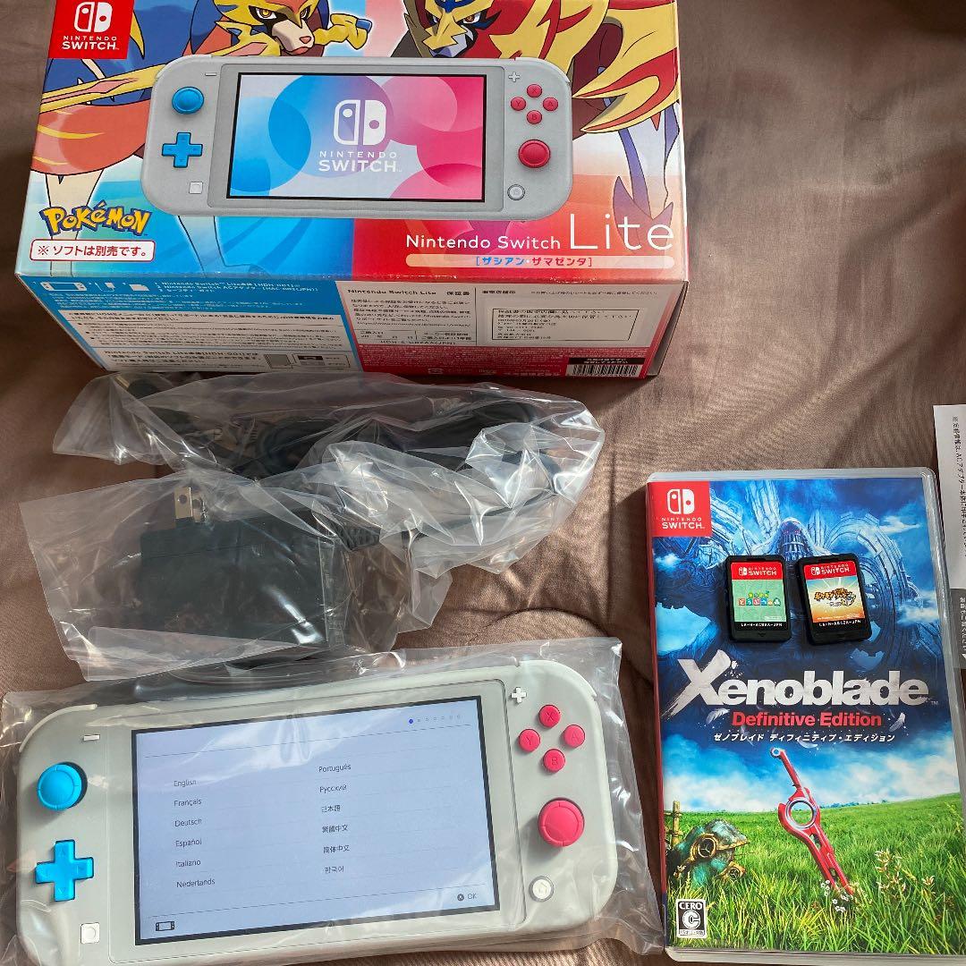 ！！訳あり今だけお得！！ Switch Lite ＋ 人気カセット3点！！！