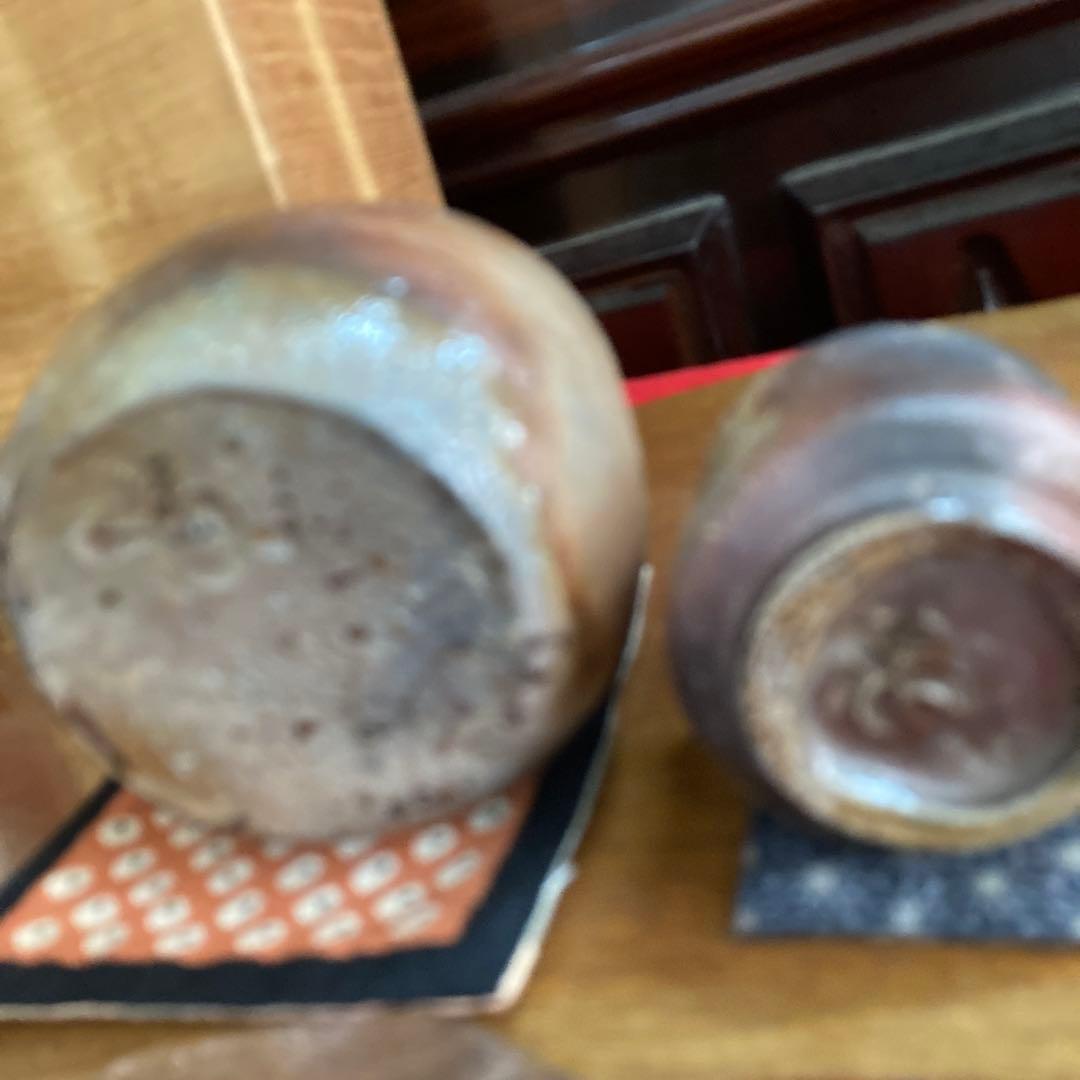 備前焼西川作只今初売りです❣️徳利ぐい呑みセットです❣️