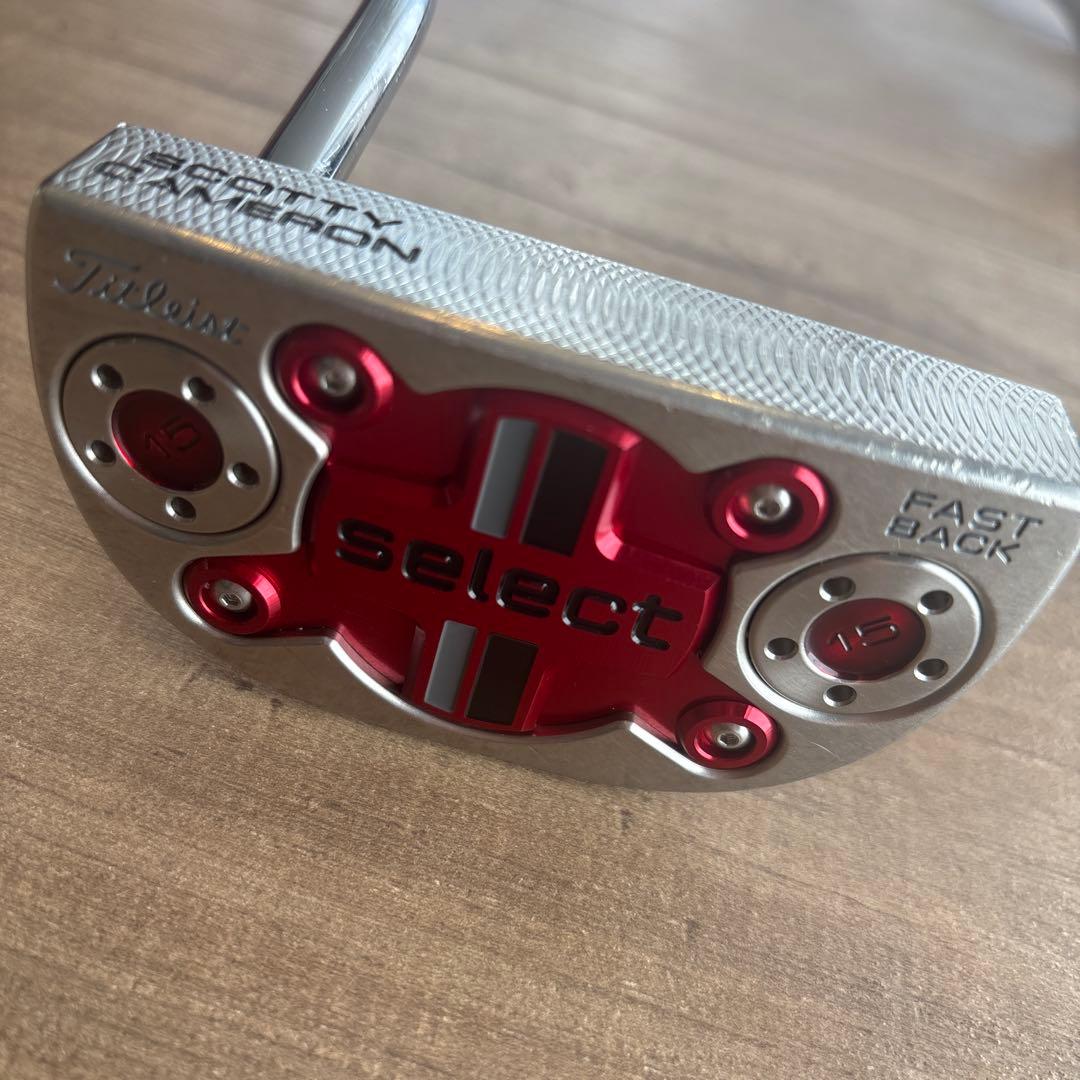 ScottyCameronSelectEastBack34インチパターレフティー