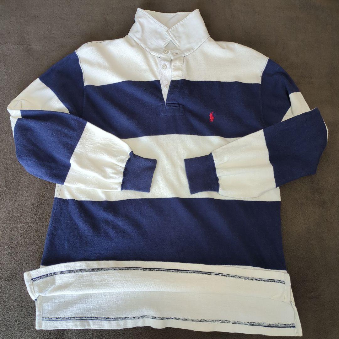 【人気色】90s Polo by Ralph Lauren ラガーシャツ