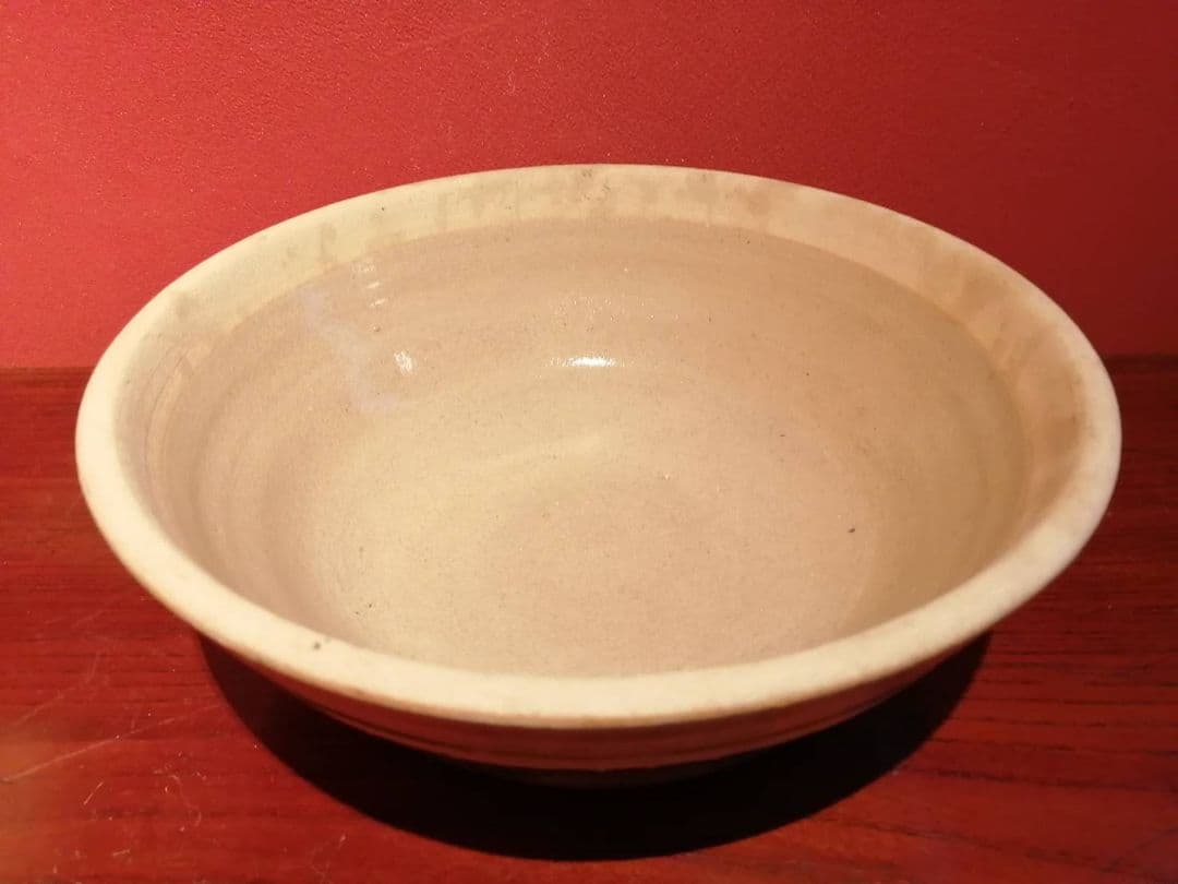 浜田庄司門窯・作　鉄絵渦文蓋物　共箱付き