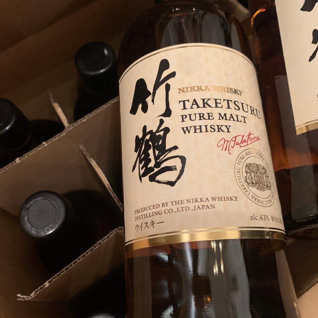NIKKA 竹鶴 ピュアモルトウイスキー 700ml 12本43%