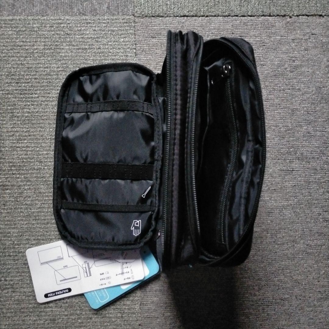 【新品未使用】ルコック スポルティフ ゴルフ ゴルフポーチ 白黒 2点セット