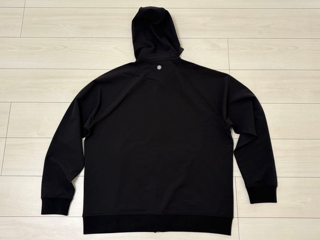 未使用)ブリーフィング ゴルフ メンズ ストームフリースパーカー L ブラック