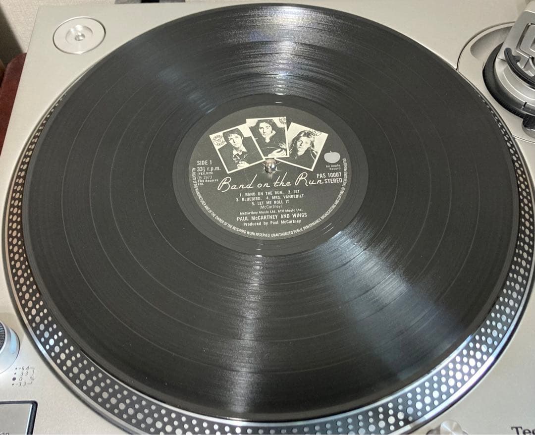 ラウドカット盤/バンド・オン・ザ・ラン/ポール・マッカートニー&ウイングスLP