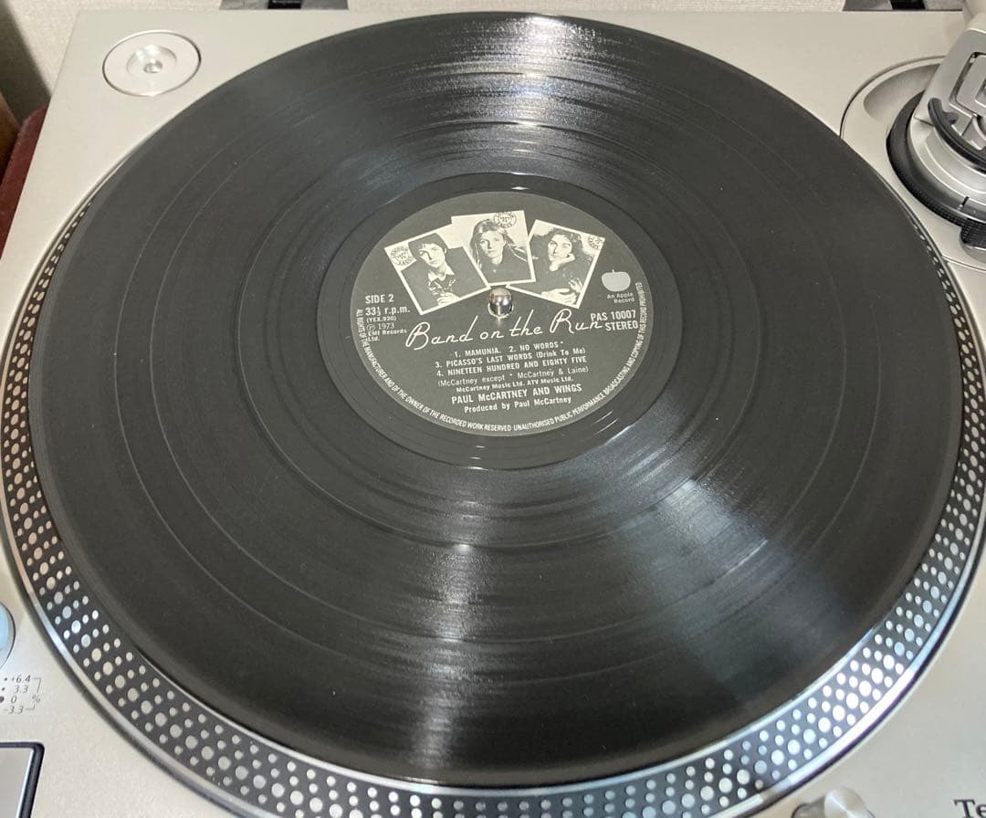 ラウドカット盤/バンド・オン・ザ・ラン/ポール・マッカートニー&ウイングスLP