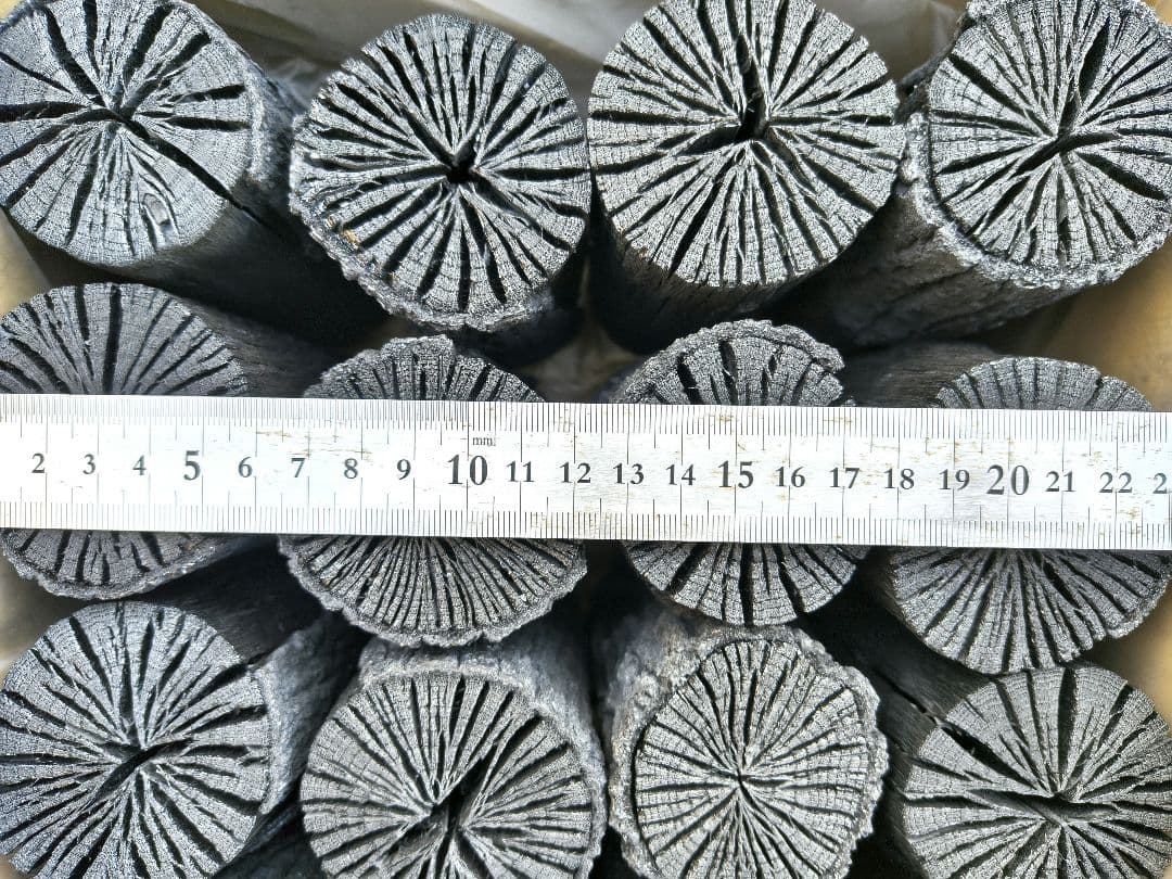 【愛媛産】クヌギ炉用胴炭約5kg 皮剥がれ