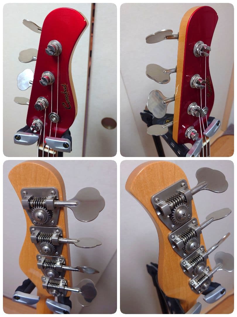 COMBAT パッシブ 4弦ジャズベース ハードケース付き 国産工房系ブランド