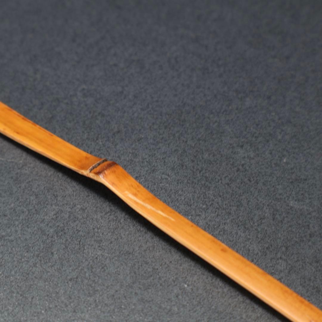 【茶道具】茶杓　雁が音　かりがね　小堀定泰　大徳寺 R0539ダP