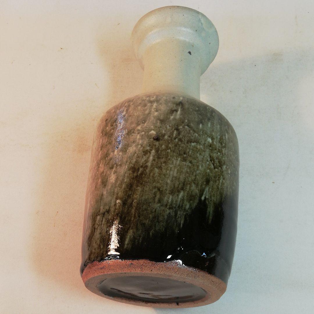 須藤武雄作、白黒掛合花瓶、