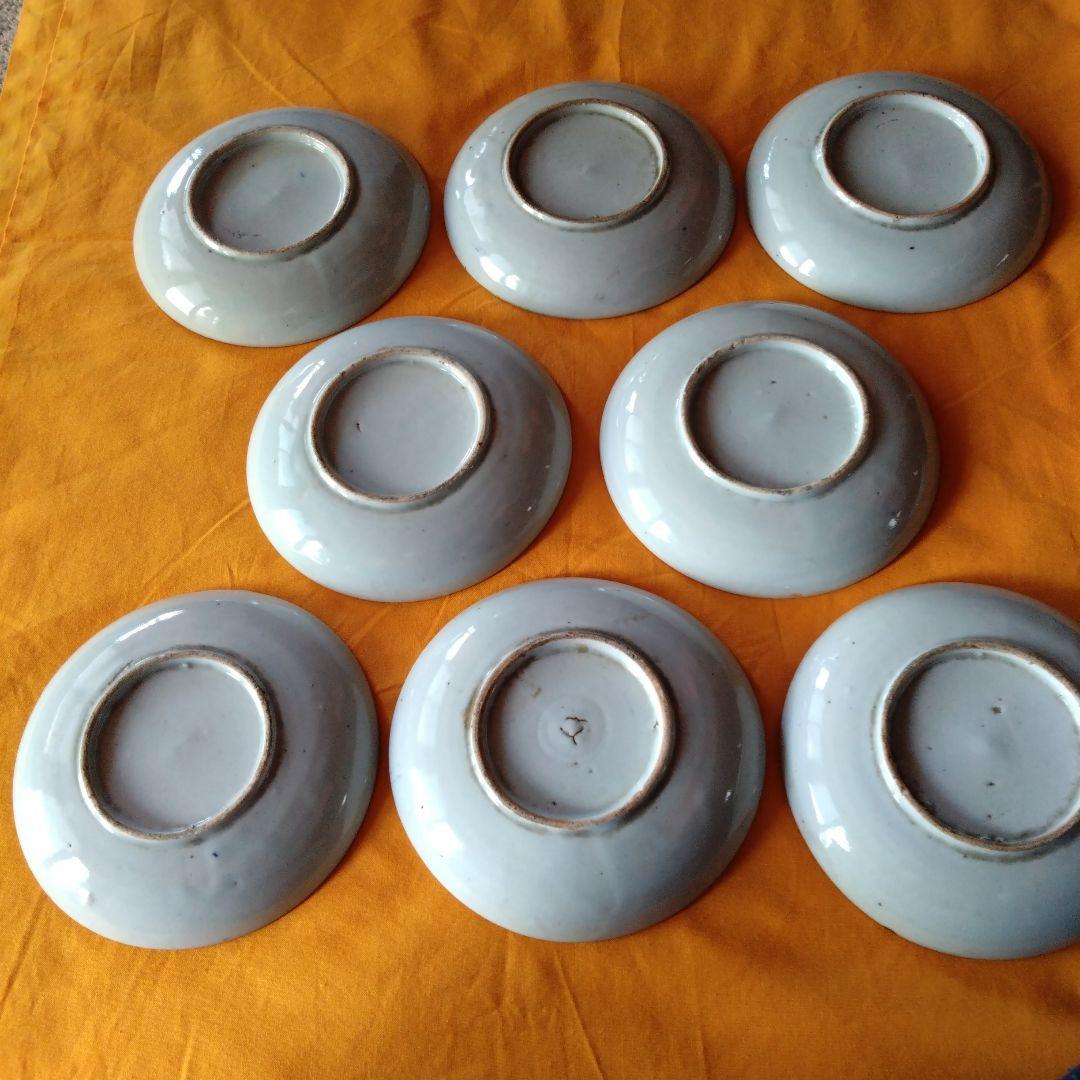 伊万里印判手皿10枚組(明治時代)