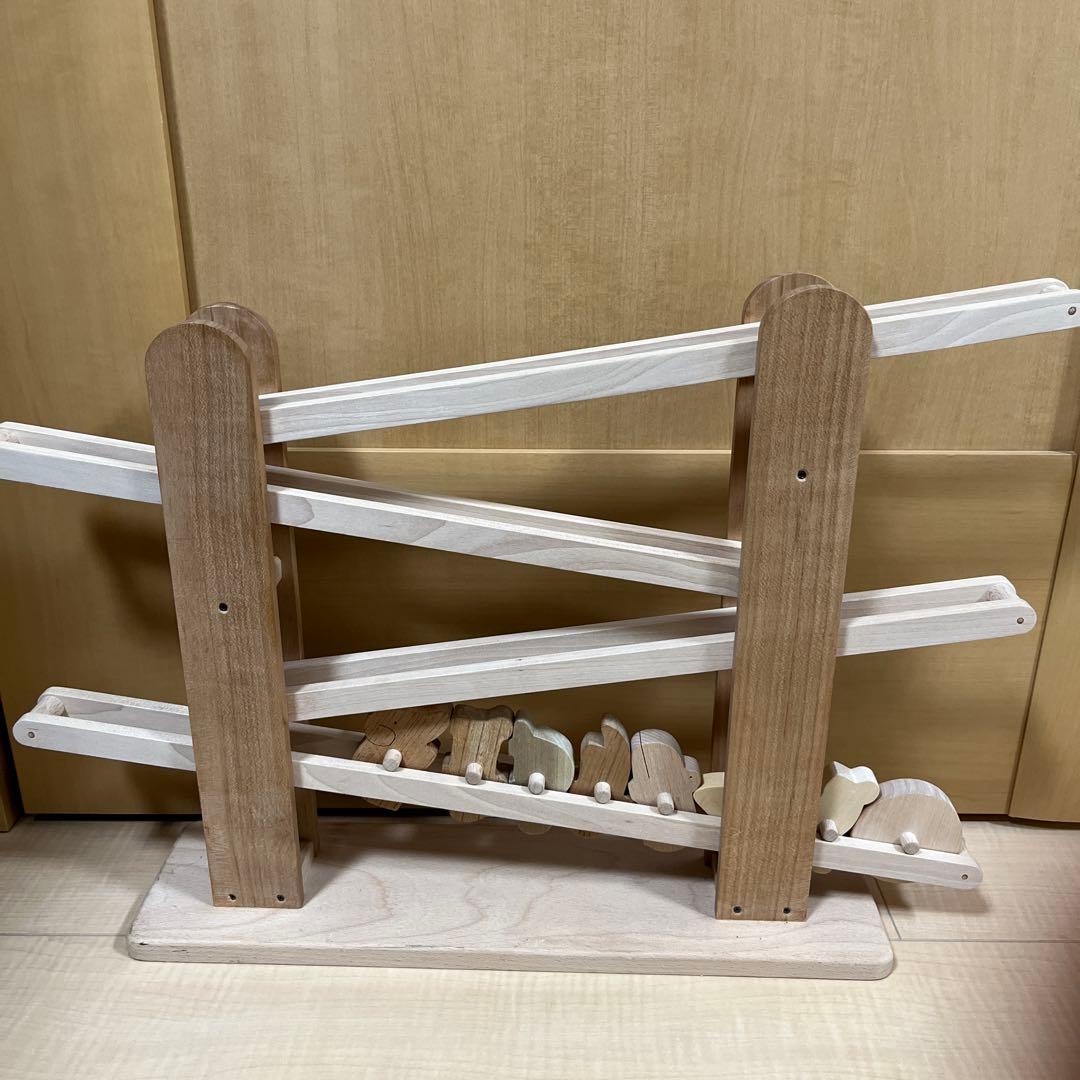 なかよしライブラリー　木製 動物型 知育玩具　 皇室