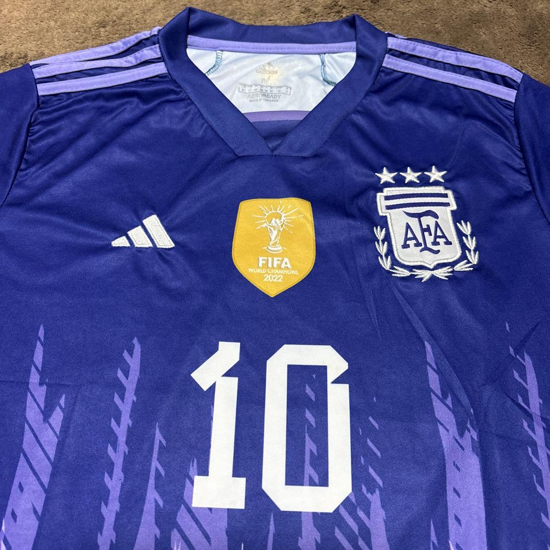 【激レア】アルゼンチン代表2022 アウェイユニフォーム #10 リオネルメッシ