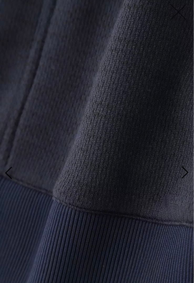 ★パーリーゲイツPEARLYGATESセーターフリーススカート新品未使用ネイビー