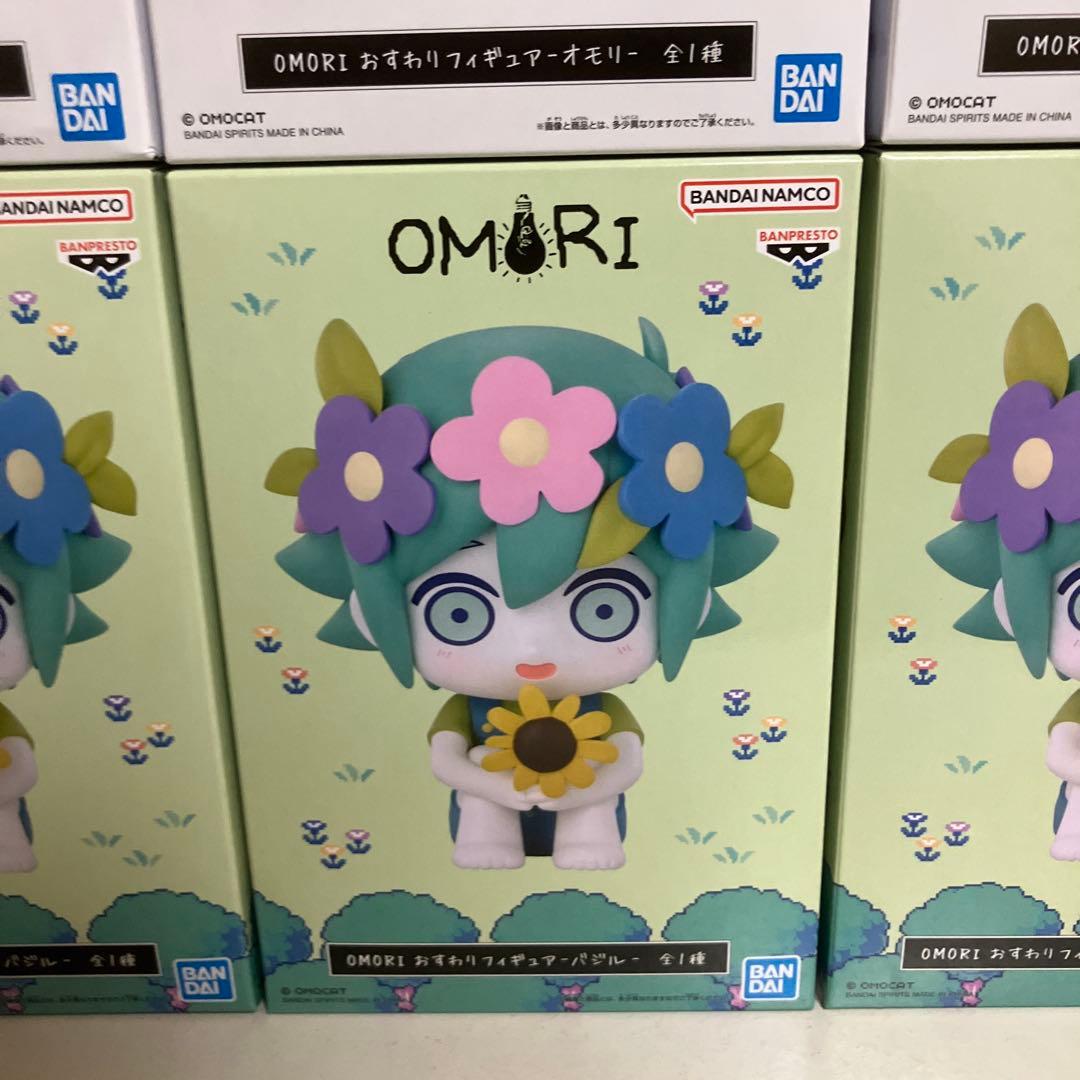 OMORI オモリ　おすわりフィギュア　オモリ　バジル　6個セット
