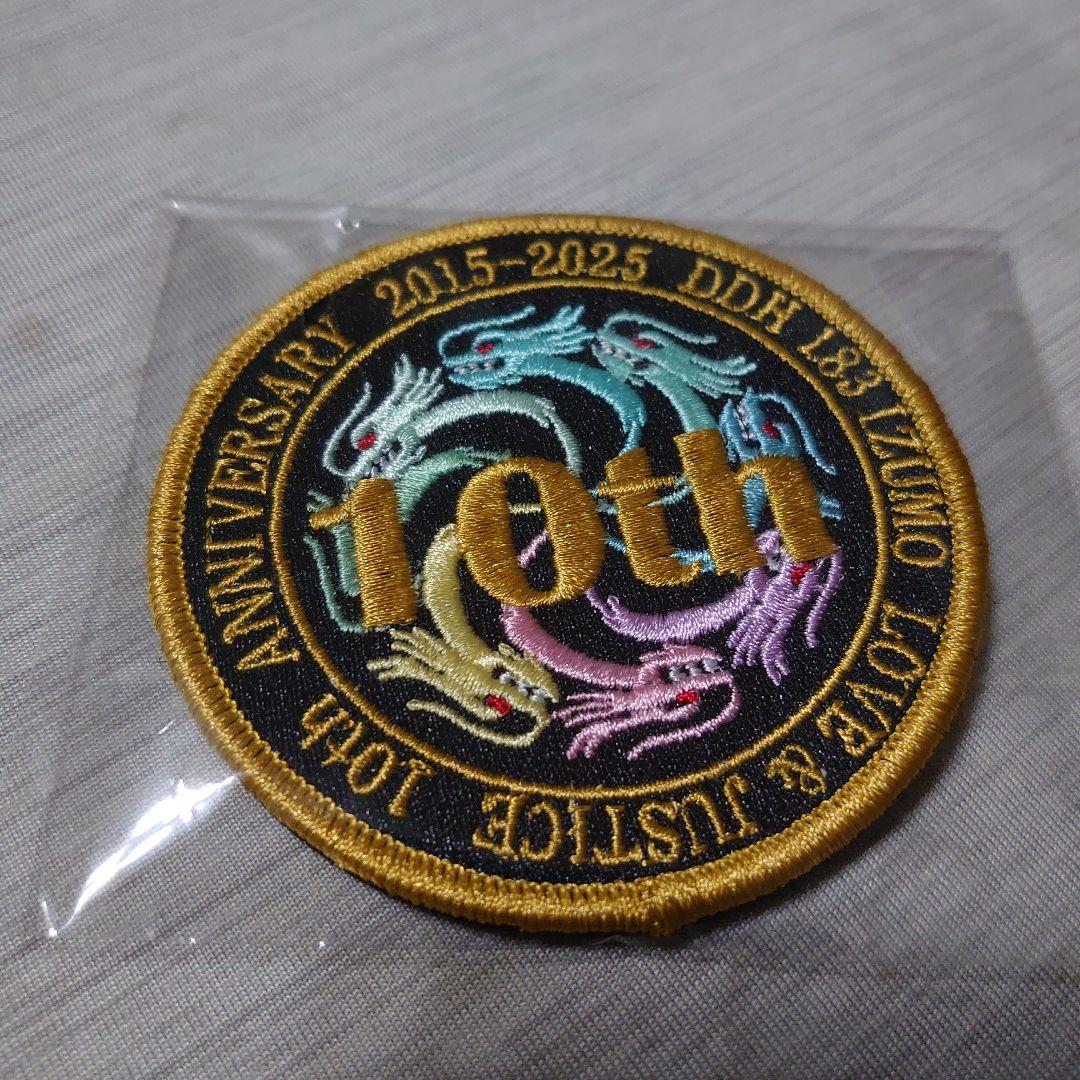 いずも10周年記念チャレンジとワッペン 10th Anniversary