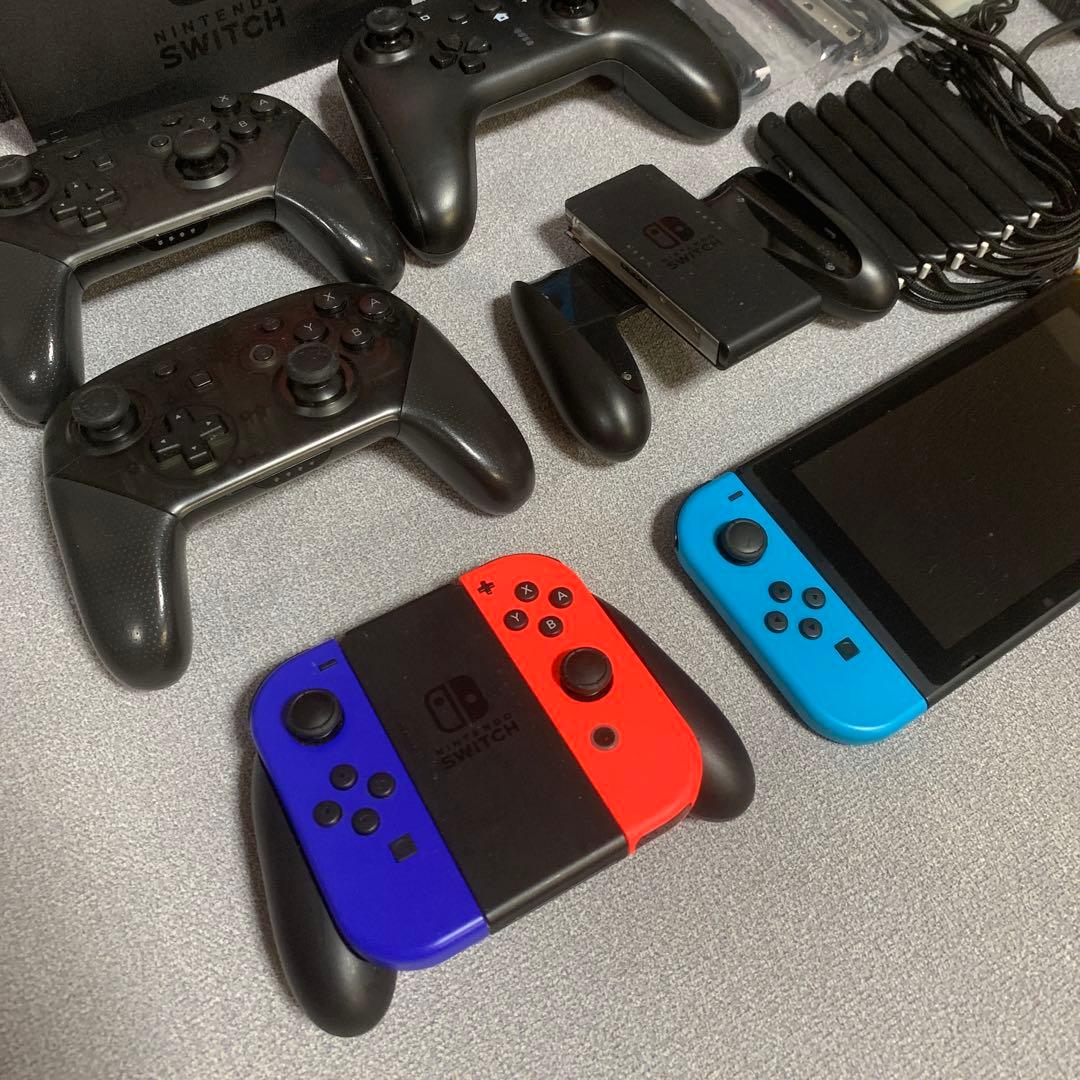 Nintendo Switch 本体 付属品 一式　新品ゲームヘッドセット付き