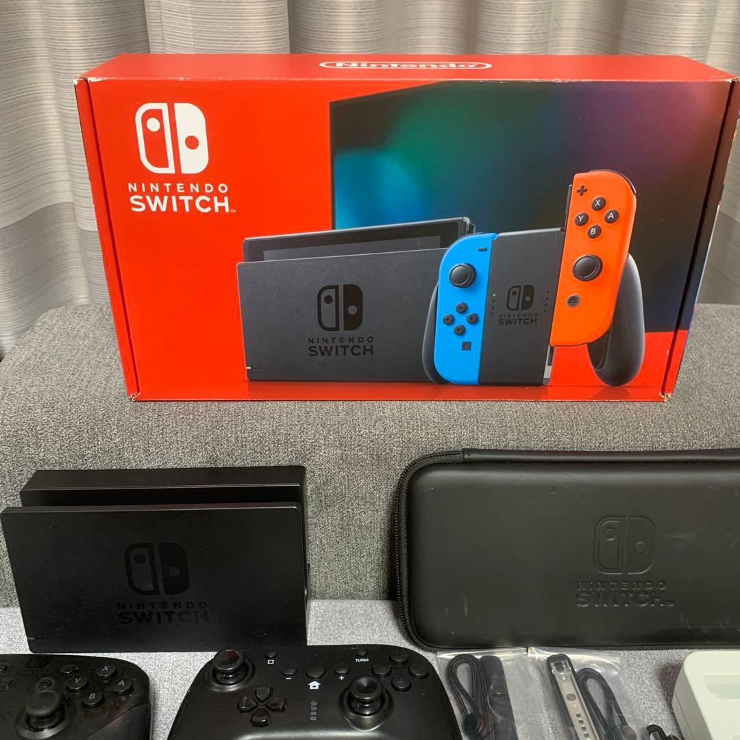 Nintendo Switch 本体 付属品 一式　新品ゲームヘッドセット付き